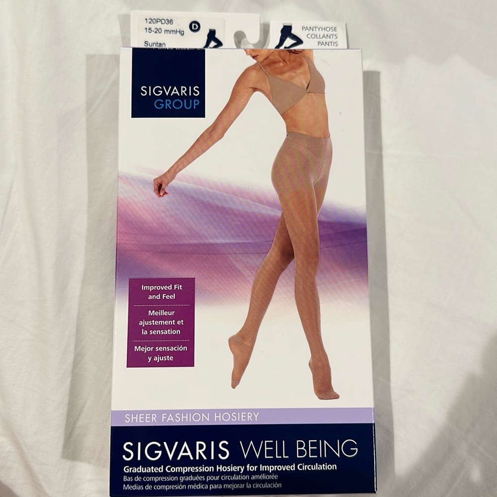 Sigvaris Group Sheer Pantyhose Compression Stocking